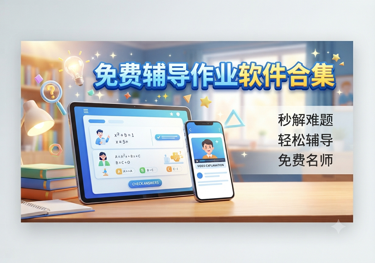 免费实用辅导作业软件合集