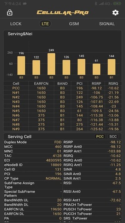 ��Ϊ��lteƵ��������׿��v1.9.2