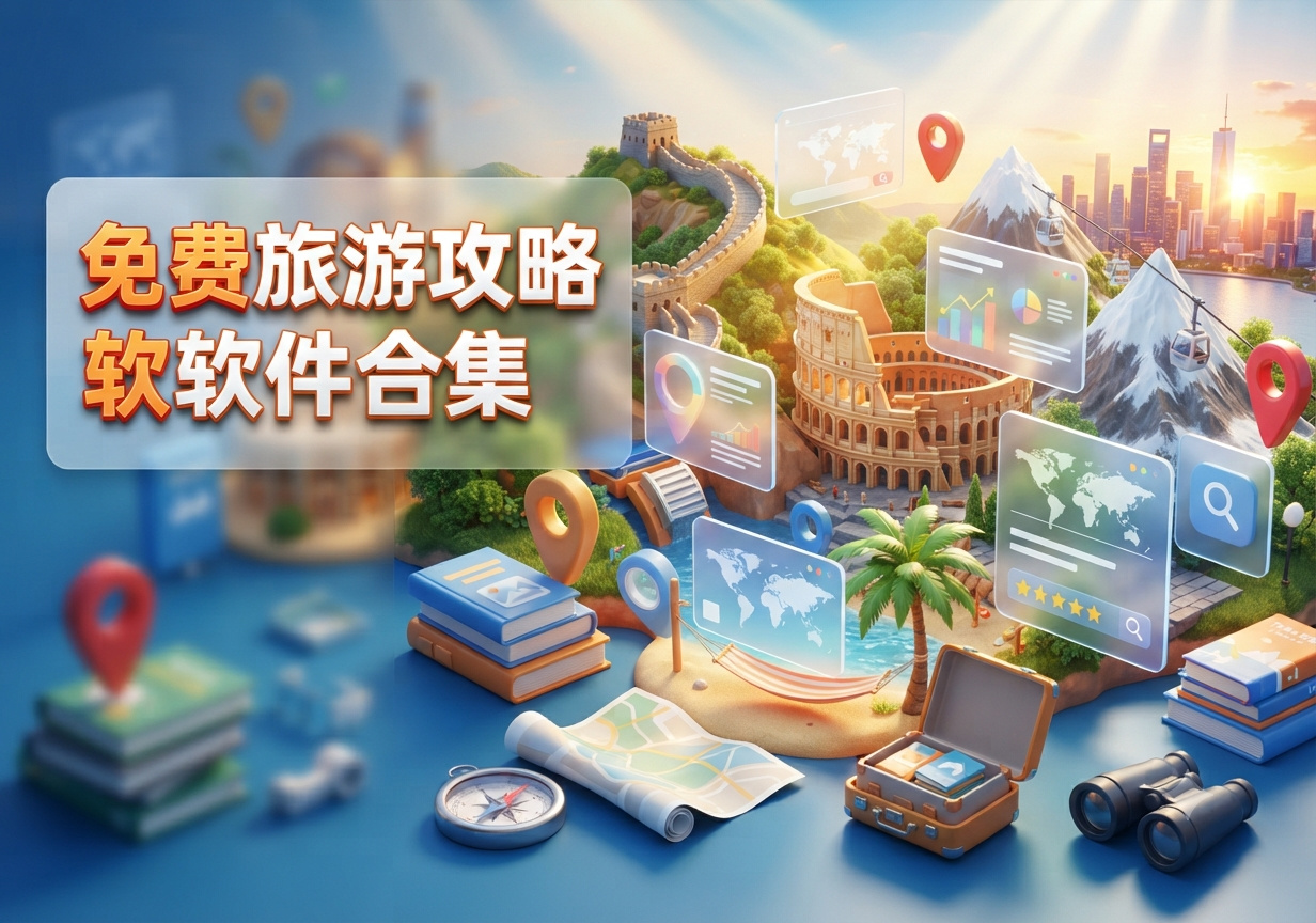 免费旅游攻略软件合集