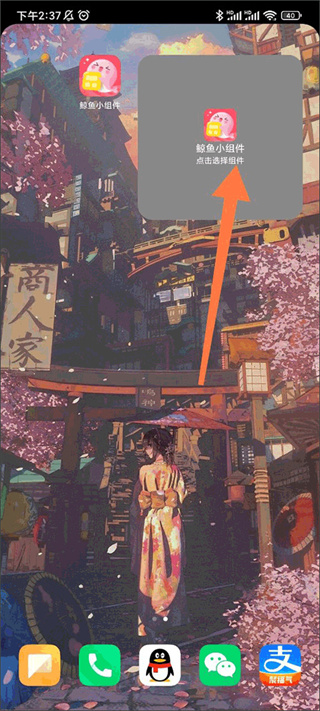鲸鱼小组件 鲸鱼小组件