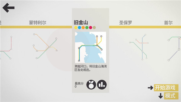 迷你地铁地图全解锁版下载 迷你地铁地图全解锁版下载
