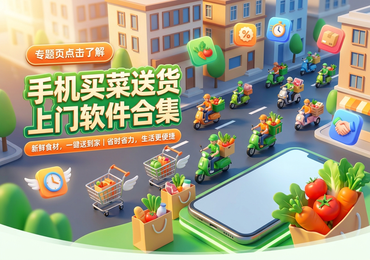 手机买菜送货上门软件合集