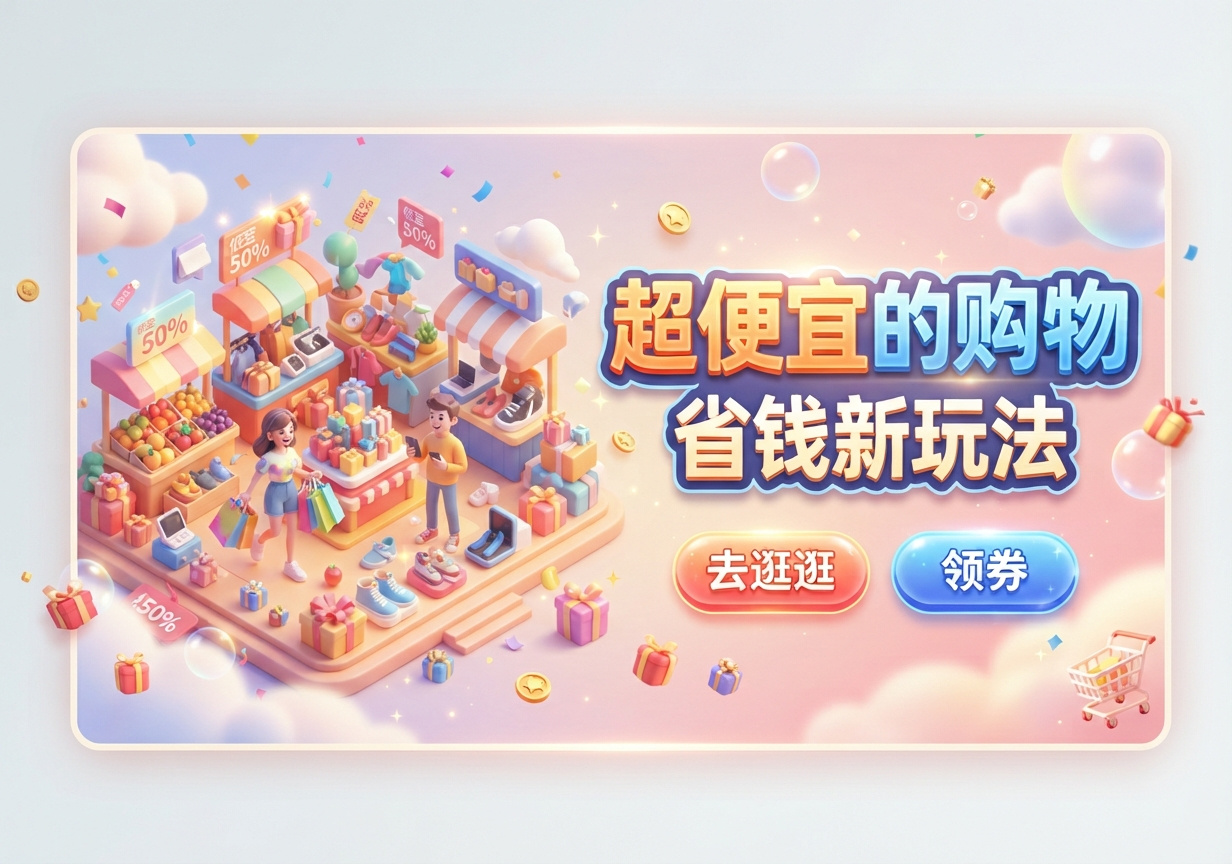 超便宜的购物app