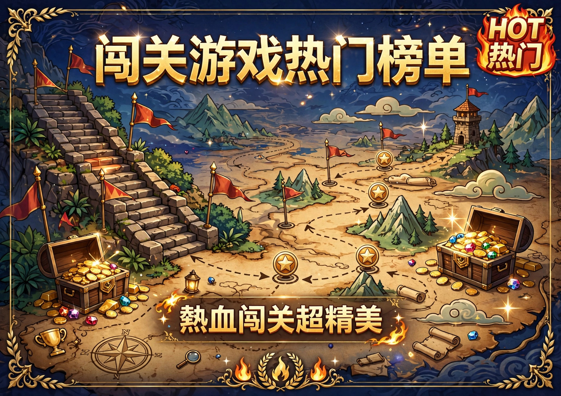 闯关游戏热门榜单