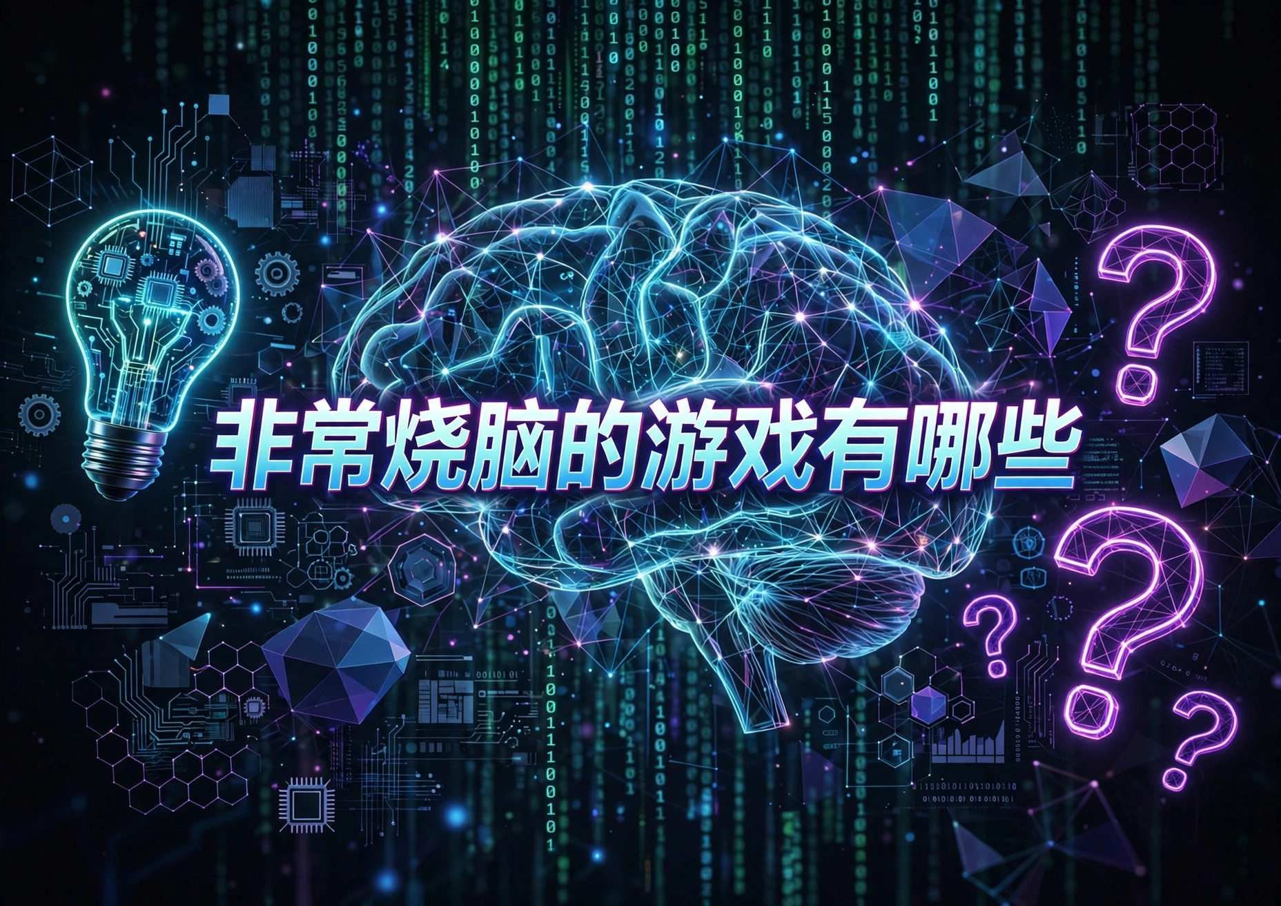 非常烧脑的游戏有哪些