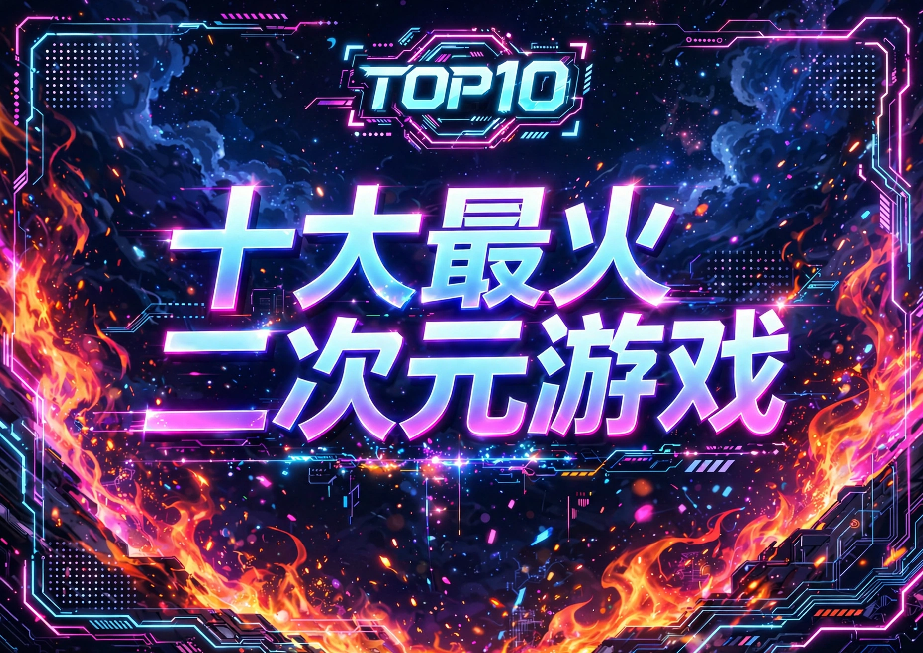 十大最火二次元游戏