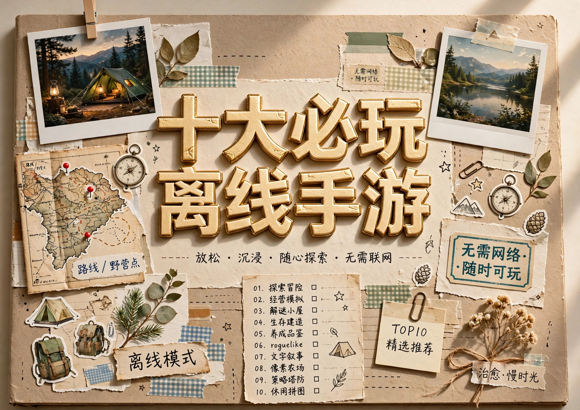 十大必玩离线手游
