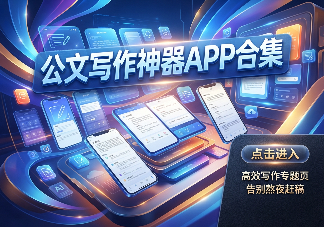 公文写作神器app合集