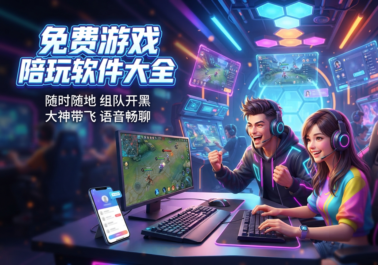 免费游戏陪玩软件大全