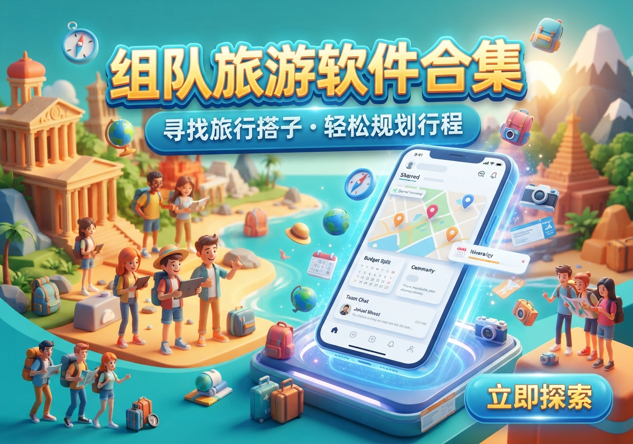 组队旅游软件合集